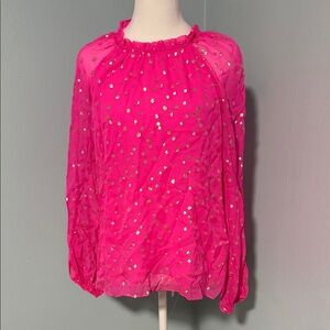 Caliber silk top